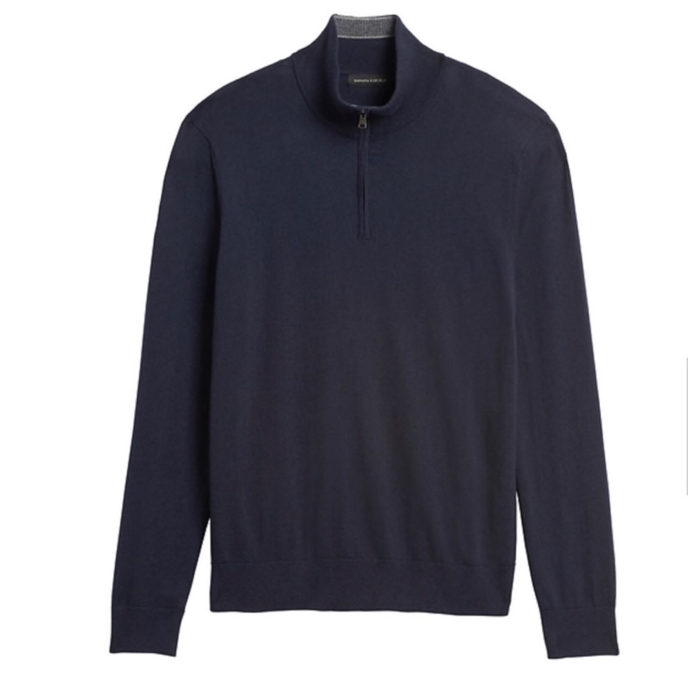 Ⓜ️ Men’s Banana Republic Premium Cotton Cashmere Sweater